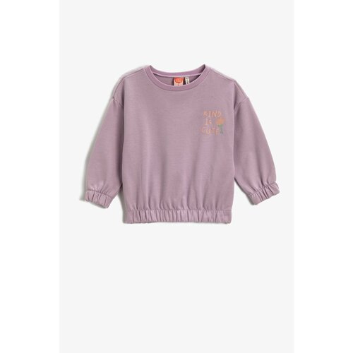 Koton Baby Girl Lilac Sweatshirt Slike