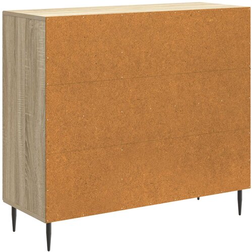  Kreveta Hrast sonoma 89 x 34,5 x 80 cm Konstruirano drvo Slike