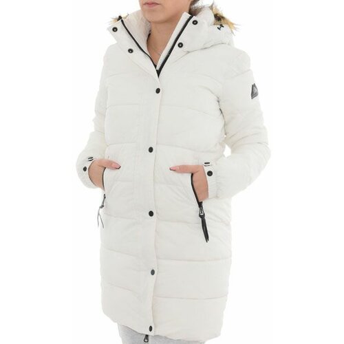 Superdry ženska jakna vintage hooded mid layer mid bela W5011179A-34C Slike