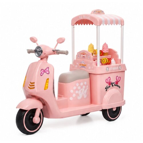 Only električna Vespa sa kolicima za sladoled Pink Cene