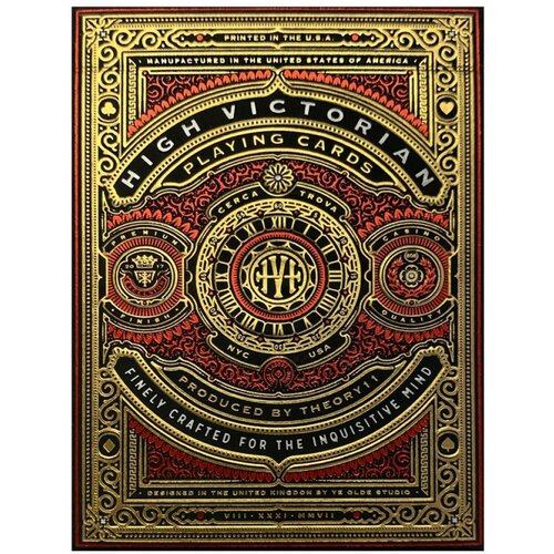 Bicycle karte theory 11 - high victorian - playing cards Cene