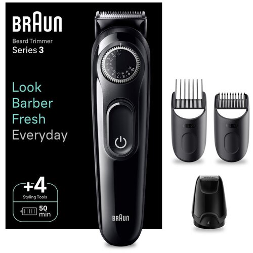 Braun series 3 3420 trimer za bradu i stiliziranje Slike
