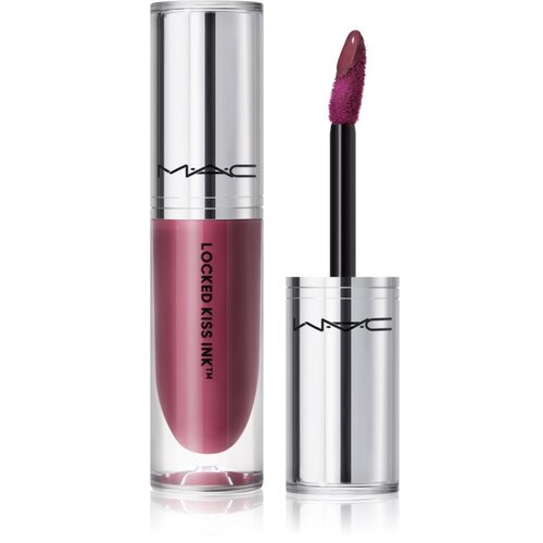 MAC Cosmetics Locked Kiss Ink 24HR Lipcolour dolgoobstojna tekoča mat &amp;scaron;minka odtenek Opulence 4 ml Slike