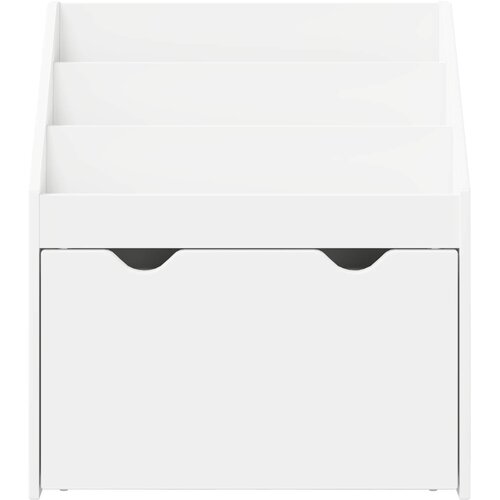  Polica za knjige za djecu s ladicama Bijelo 60 x 29,5 x 69 cm Slike