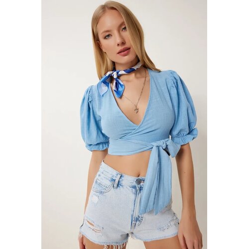  Ženska bluza Ns00443, Plava Cene