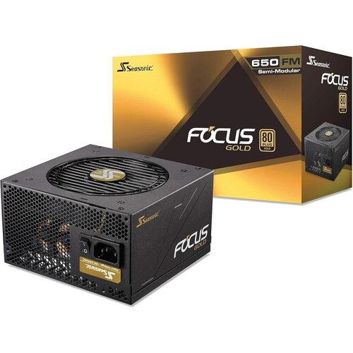 Seasonic Focus Gold 650 power supply unit 650 W 20+4 pin ATX ATX Black Cijene