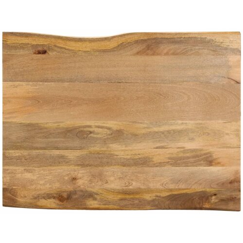 VidaXL Stolna ploča 90x80x3,8 cm od masivnog drva manga sa živim rubom Slike
