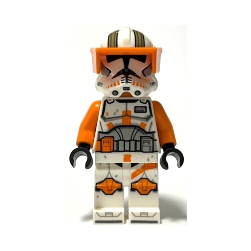 Lego Star Wars sw1233 Clone Trooper Commander Cody, 212th Attack Battalion (Phase 2) - Orange Visor, Nougat Head, Helmet with Holes, Printed Legs Slike