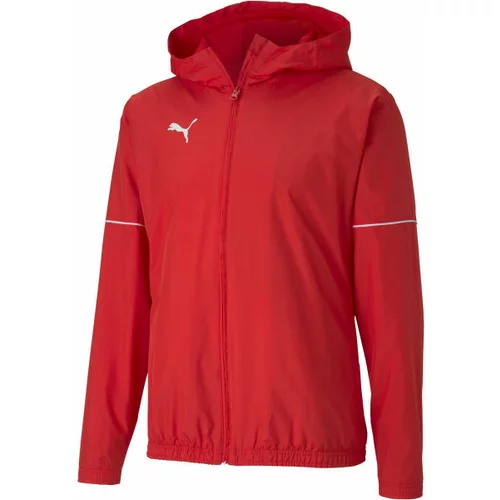 Puma TEAM GOAL RAIN JACKET Muška sportska jakna, crvena, veličina