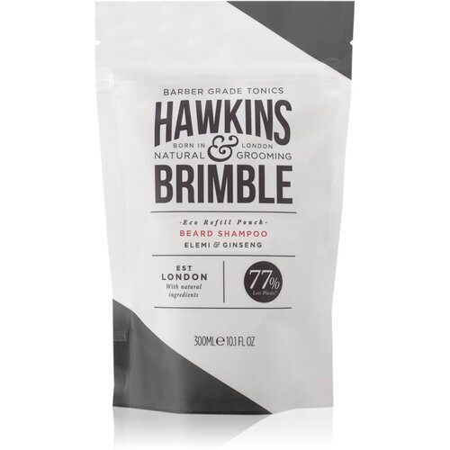 Hawkins & Brimble Beard Shampoo Eco Refill Pouch šampon za bradu zamjensko punjenje 300 ml Cijene