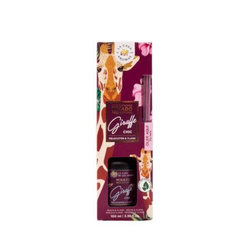 LA CASA DE LOS AROMAS Mikado diffuser giraffe chic 95 ml Slike