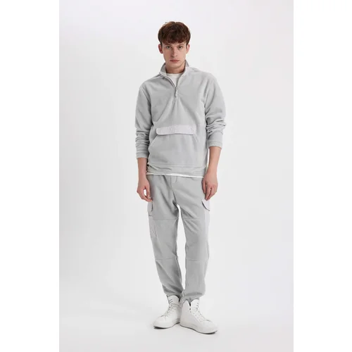 Nikka Regular Fit With Cargo Pocket fleece Sweatpants