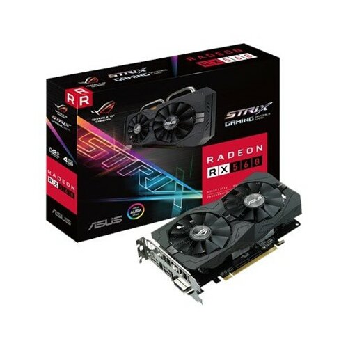 Asus AMD Radeon RX 560 4GB 128bit RX560-4G grafička kartica Slike