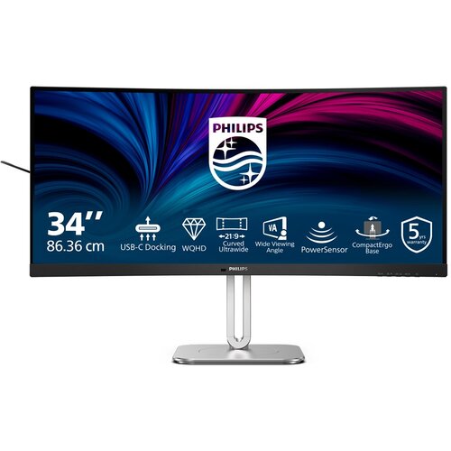Philips 5000 series 34B2U5600C /00 computer monitor 86.4 cm (34) 3440 x 1440 pixels Dual QHD LCD Grey Cijene