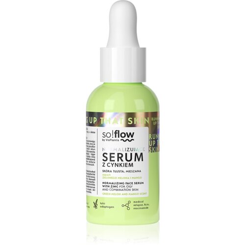 SoFlow Normalizing Face Serum With Zinc serum za lice sadrži cink 30 ml Cijene