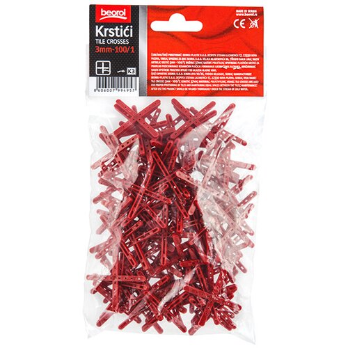Beorol krstići 3mm - 200/1 K3V Slike