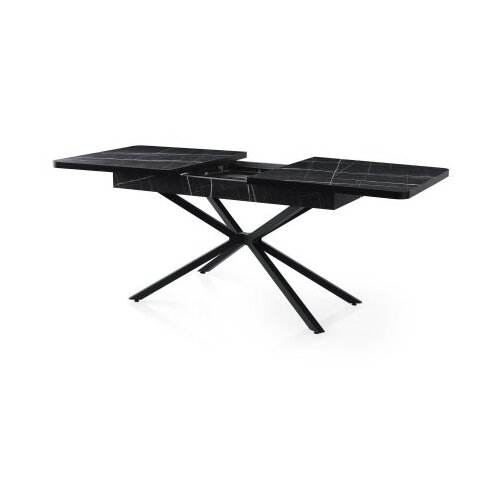 Hanah home Trpezarijski sto Falcon - 2962, 160x79x90 cm, Crni Slike