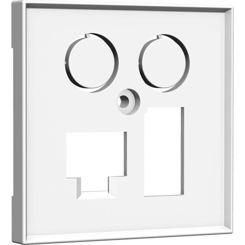 Homeway Osrednja plo&amp;scaron;ča TV+LAN/TAE 55x55, (20892139) Slike