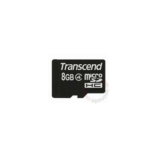 Transcend Micro SD 8GB, SDHC, Class 4 TS8GUSDC4 memorijska kartica Slike