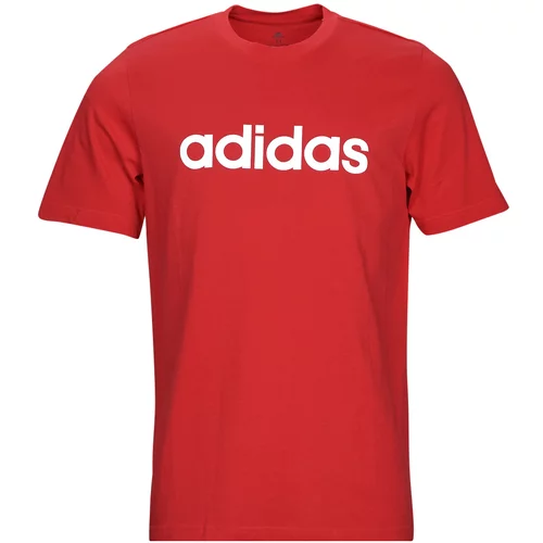Adidas Majice s kratkimi rokavi M LIN SJ T Rdeča