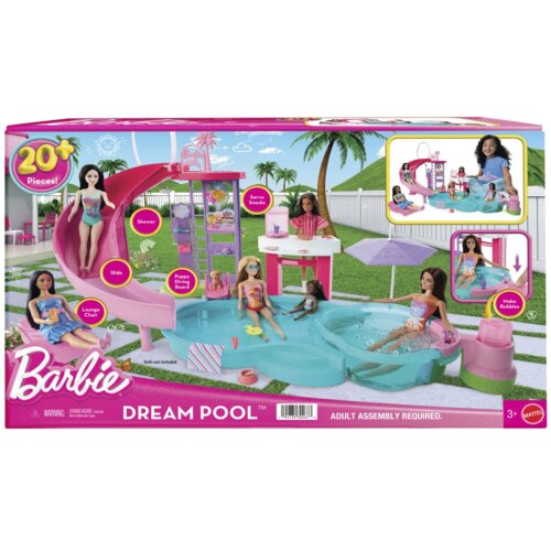Barbie JFP01 dodatek za punčko Bazen za punčko Slike