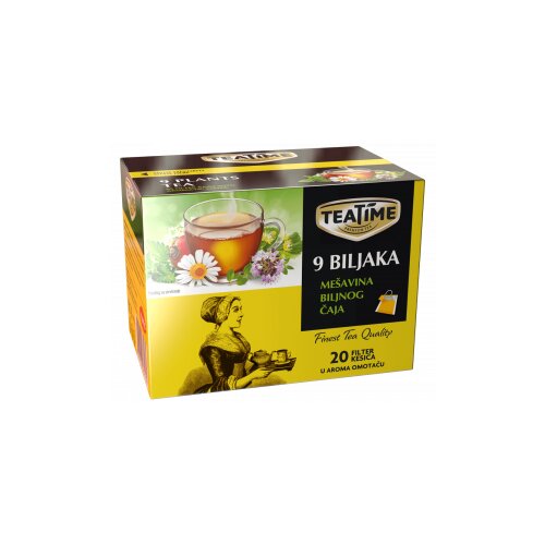  TEA TIME čaj 9 biljaka 30g Cene