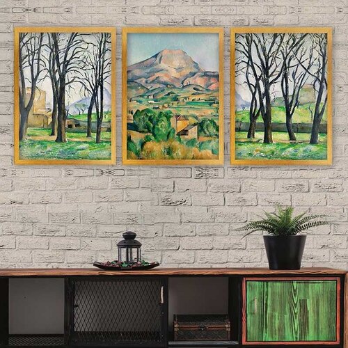 Wallity Set uramljenih slika 3AC_UN383108 , 3 Dela Cene