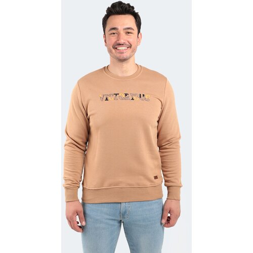 Slazenger Sports Sweatshirt - Beige - Regular fit Slike