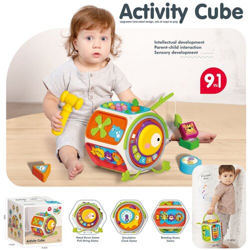 Chipolino kutija za sortiranje dječjih oblika Clock Slike