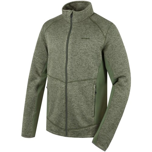Husky Men's Alan M khaki Fleece Sweater Cene
