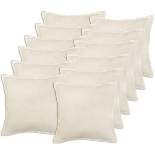 Presvlaka za jastuk 12 pcs HOUTEN Krem 45 x 45 cm Bouclé Cene