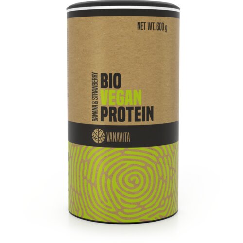 VanaVita BIO Vegan Protein 600 g   banana - jagoda Cene