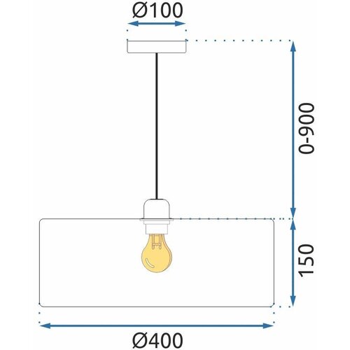 Toolight viseća svjetiljka APP1016-1CP Slike