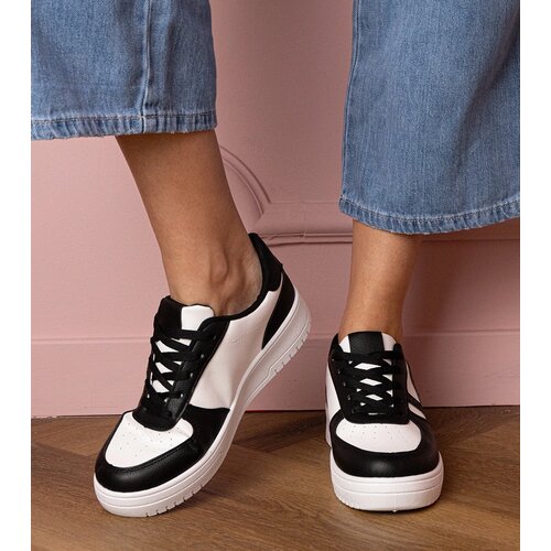Gemre Black sneakers decorated with glitter Blona Cene