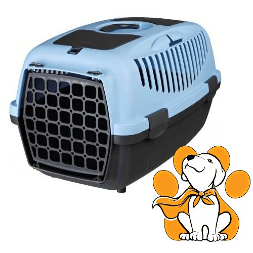 Trixie transporter za Pse i Mačke Capri II, Do 8kg, Plavi Slike