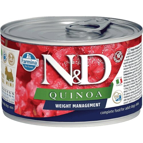 N&d Quinoa Waight Management, Kinoa i Jagnjetina, 140 g Cene