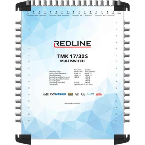 Redline Multi&scaron;alter 4 satelita na 32 utičnica &ndash; TMK 17/32S Cijene