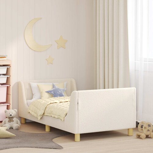 za djecu s uzglavljem Krem 80 x 160 cm Boucl&amp;eacute; Slike