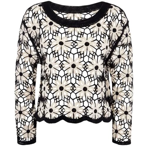 TRENDYOLMILLA Ženska bluza Tbess26Bz00014, Crna Cene