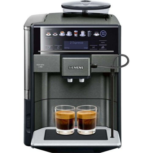  Super automatski aparat za kavu Siemens AG TE657319RW Crna Siva 1500 W 2 Tasītes 1 7 L Slike