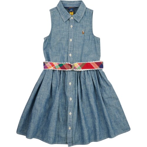 Polo Ralph Lauren ADALENE DR-DRESSES-DAY DRESS Blue Slike