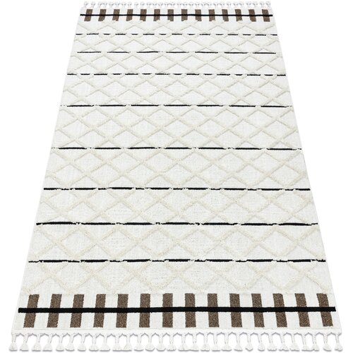 RugsX Preproge Preproga SEVILLA Y611A rešetka, rombi rjava / 200x290 cm Kostanjeva Cene