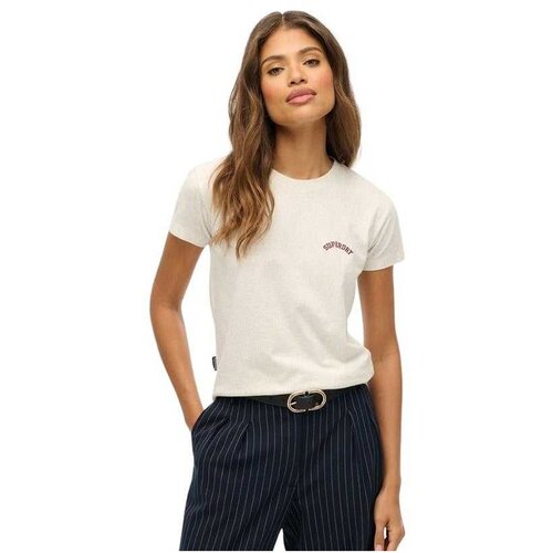 Superdry svetlosiva majica za žene Slike