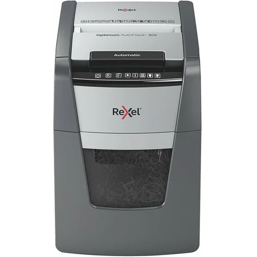 Rexel AutoFeed+ 90X paper shredder Cross shredding 55 dB Black, Grey