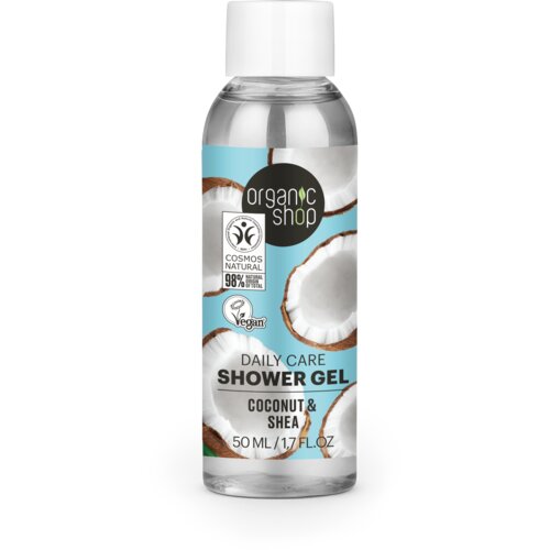 Organic Shop Daily Care Shower Gel Coconut &amp;amp; Shea - 50 ml Slike