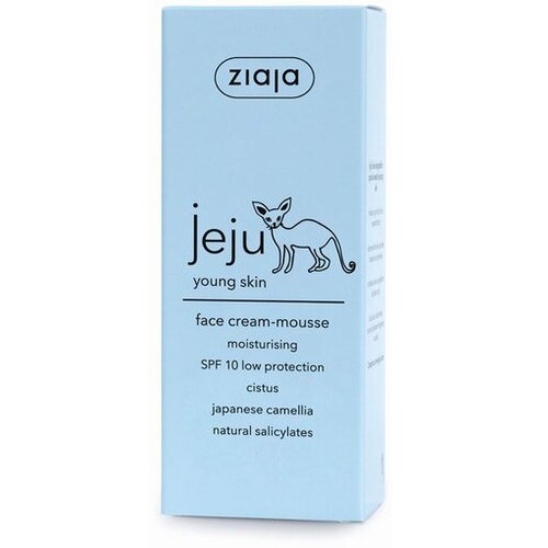 Ziaja Jeju Young Skin lahka vlažilna krema za mlado kožo 50 ml Cene