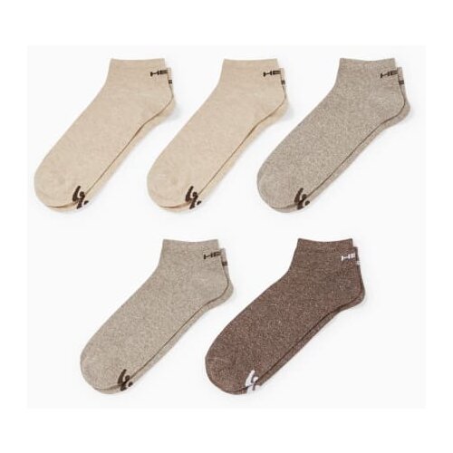CA basic set muških čarapa, 5 pari, bež-sive Slike