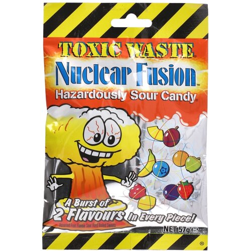  Toxic waste, kisele bombone, Nuclear Fusion, 57g Cene