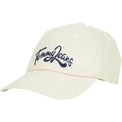 Tommy Jeans Kape s šiltom TJW CANVAS SUMMER CAP Bež