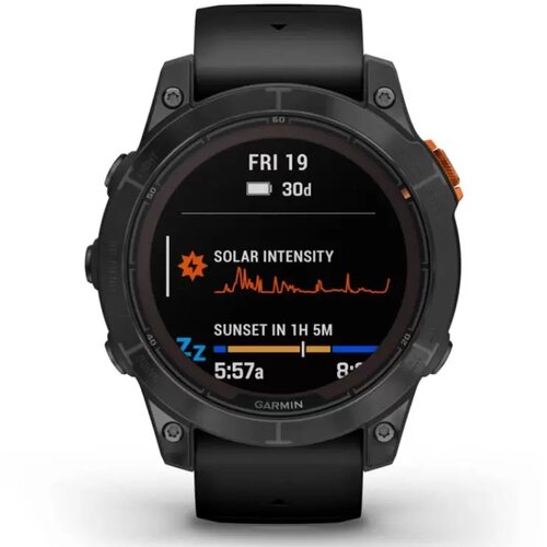 Garmin SMART WATCH FENIX 7 PRO SOLAR TAMNOSIVI S CRNIM REMENOM Cijene